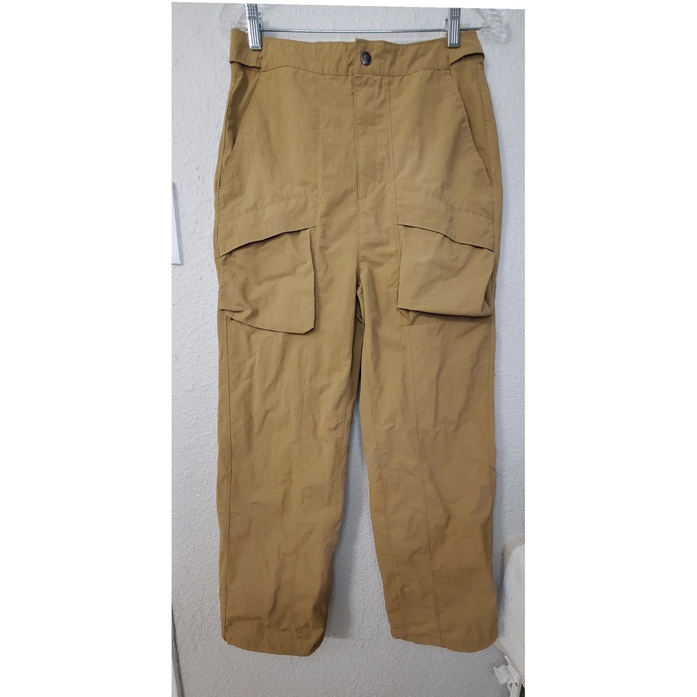 North face Outdoor  Pants Womens Tan Khaki Hiking Softshell 30 Inseam